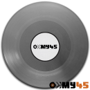 7" Vinyl grau deckend