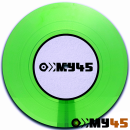 7" Vinyl green transparent