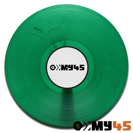 12" Vinyl green transparent