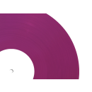 12" Vinyl violet clear