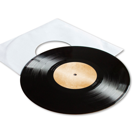 10" Gold-Labels (flächig gold)