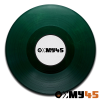 10" Vinyl dunkelgrün deckend (UN67051)
