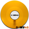 10" Vinyl orange transparent (UN9226)
