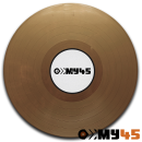 7" Vinyl braun deckend
