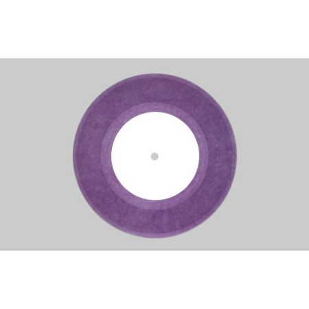 7" Vinyl violet clear
