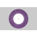7" Vinyl violet clear