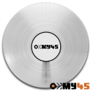 12" Vinyl transparent ("Cristallo")