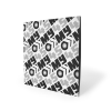 12" Discobag 300 g/m² Inside/Out printed (black/greyscale)