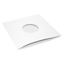 12" white poly-lined paper inner-sleeve 90 g/m²...